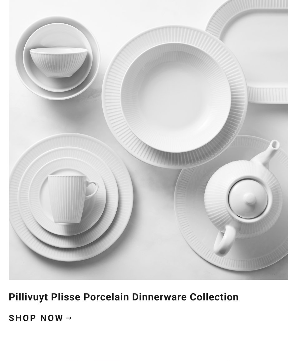 Pillivuyt Porcelain Dinnerware Collection